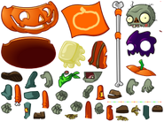 Lawn of Doom Zombie sprites