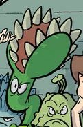 A Venus Flytrap (in its original design) in the Plants vs. Zombies: Boom Boom Mushroom comic