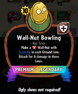 Wall-Nut Bowling's statistics