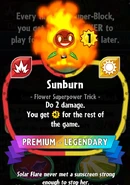 Sunburn's statistics