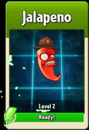 Jalapeno's animation when it is ready to level up