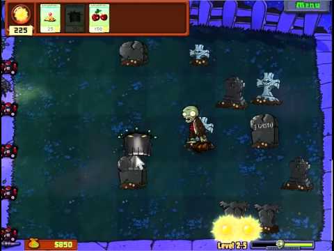 Level 5-2, Plants vs. Zombies Wiki