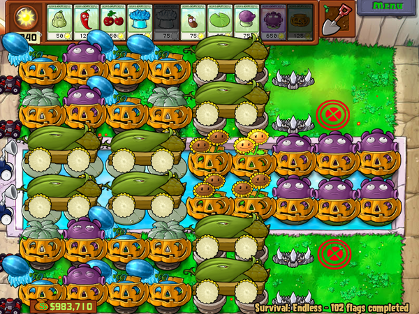 Plants vs. Zombies Endless Survival Strategies — 1,000+ Flags