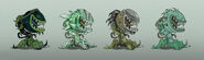 Unknown Chomper variants concept art 5 (Plants vs. Zombies: Garden Warfare 2)