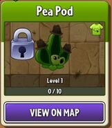 Pea Pod with its costume locked in the almanac