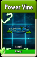 Power Vine's animation when he's ready to level up
