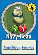 The player receiving Navy Bean from a Premium Pack