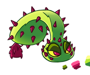 A design for that unknown plant. This one features color, so we can see a lot more detail than before