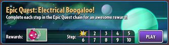 Electrical boogaloo quest tab