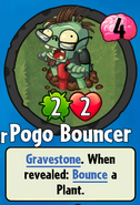 The player receiving Pogo Bouncer from a Premium Pack