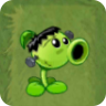 Peashooter (hair, scars, and bolts of Frankenstein's monster) ^