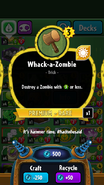 Whack-a-Zombie's statistics