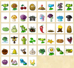 Plants (Plants vs. Zombies), Plants vs. Zombies Wiki