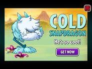 An advertisement of Cold Snapdragon