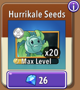 Hurrikale's seeds in the store (10.7.1, Adventure)