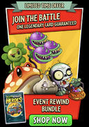 Three-Headed Chomper in an advertisement for the Event Rewind Bundle