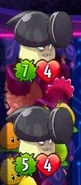 Two Smoosh-Shrooms on a lane due to Pair Pearadise's ability