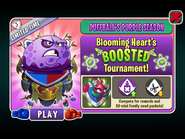 Blooming Heart in an advertisement for Blooming Heart's BOOSTED Tournament in Arena (Puffball's Purple Season)