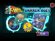 Castlehead Zombie in an ad for the Darker Ages Penny Pursuit event