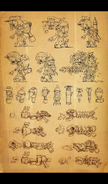 Concept art sheet (Plants vs. Zombies: Garden Warfare)