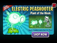 Electric Peashooter featured as Plant of the Week