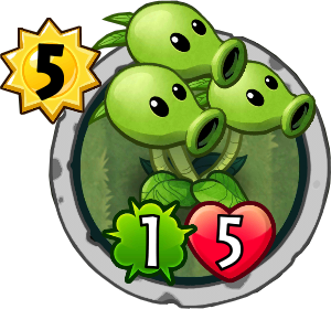 Peashooter (Plants vs. Zombies 2), Plants vs. Zombies Wiki