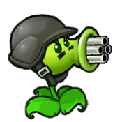 Gatling Pea's In game-render