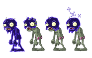 Art showing what zombies effected by Shadow-shroom might look like