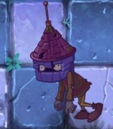 Poisoned Turret-Head Zombie