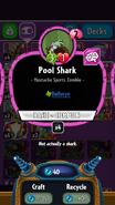 Pool Shark's statistics