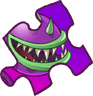 Chomper's puzzle piece