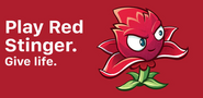 An advertisement for Red Stinger on the App Store