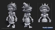 Concept model sculpture of the Fairy Godmother skin