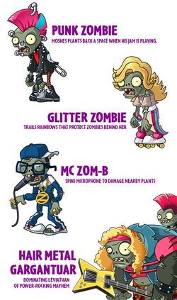 Stream Plants vs. Zombies 2 - Neon Mixtape Tour Punk Jam (Punk Zombie's  Theme) by Punk Zombie