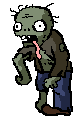 A Zombie with tongue (Lawn of the Dead)