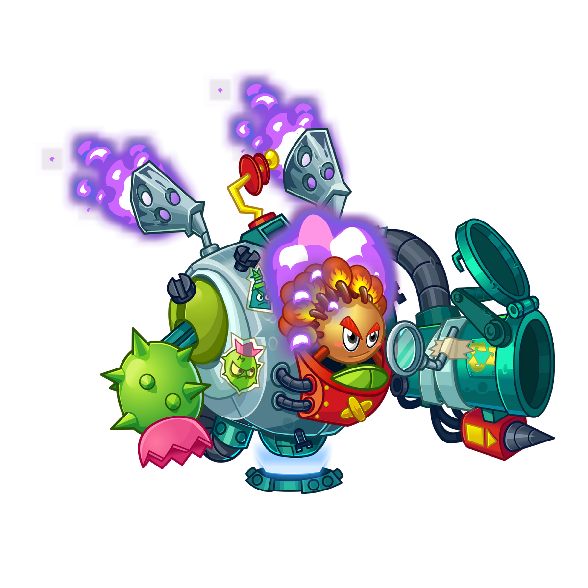 P-Mech Assembler - Flamestar | Plants vs. Zombies Wiki | Fandom