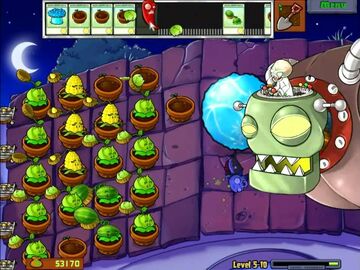 We're getting to the pointy and - Plants vs. Zombies