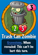 The player receiving Trash Can Zombie from a Premium Pack