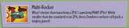 Multi-Rocket's stickerbook description in Garden Warfare 2