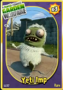 Zombie Yeti, Plants vs. Zombies Wiki