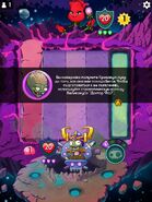 Huge-Gigantacus in a Daily Challenge in the Russian version of Plants vs. Zombies Heroes