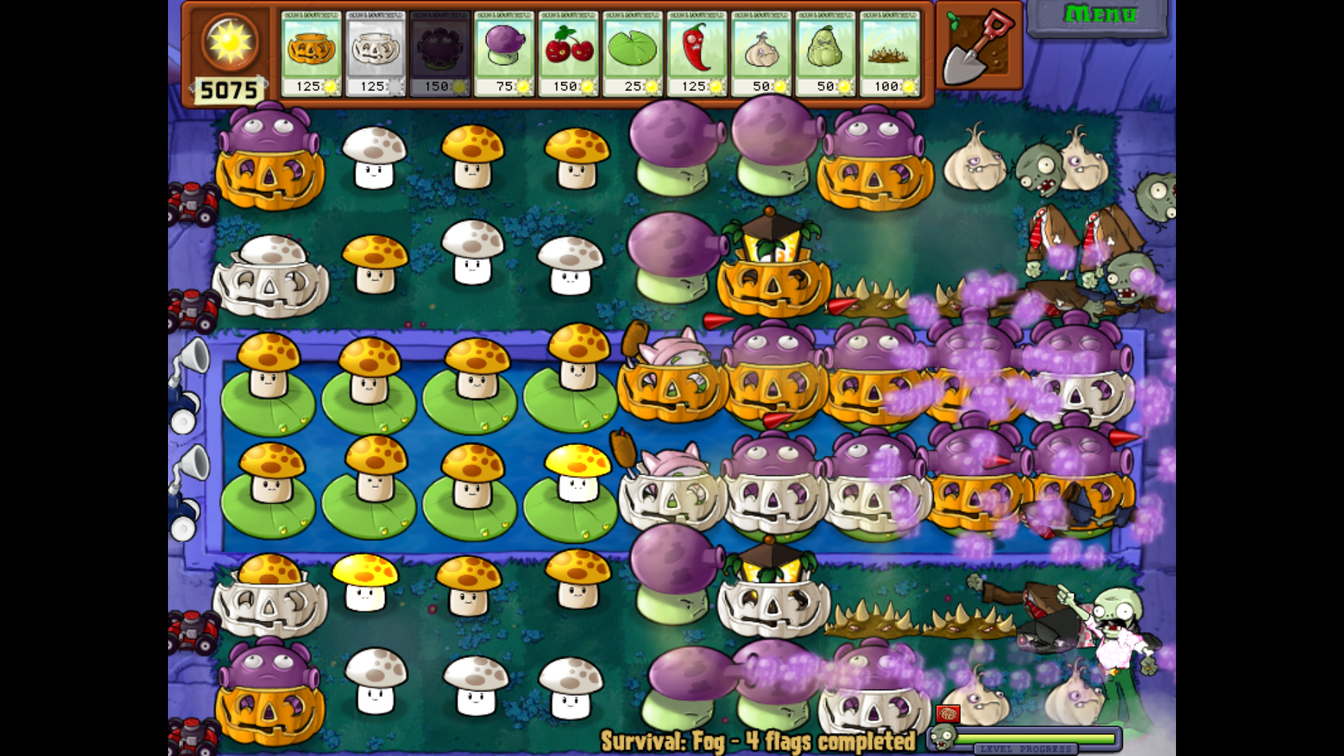 Survival: Fog | Plants vs. Zombies Wiki | Fandom