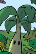 Umbrella Leaf's appearance in the official Plants vs. Zombies comics