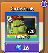 Cactus' seeds in the store (9.9.2, Special)