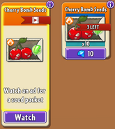 Cherry Bomb's seeds in the store