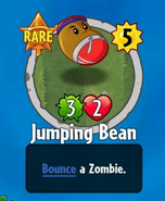 The player receiving Jumping Bean from a Premium Pack