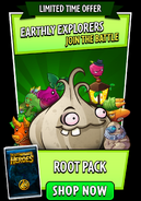 Carrotillery in an advertisement for the Root Pack