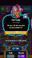 Cat Lady's statistics