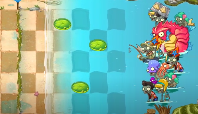 Big Wave Beach - Day 25, Plants vs. Zombies Wiki