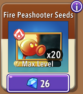 Fire Peashooter's seeds in the store (10.7.2)